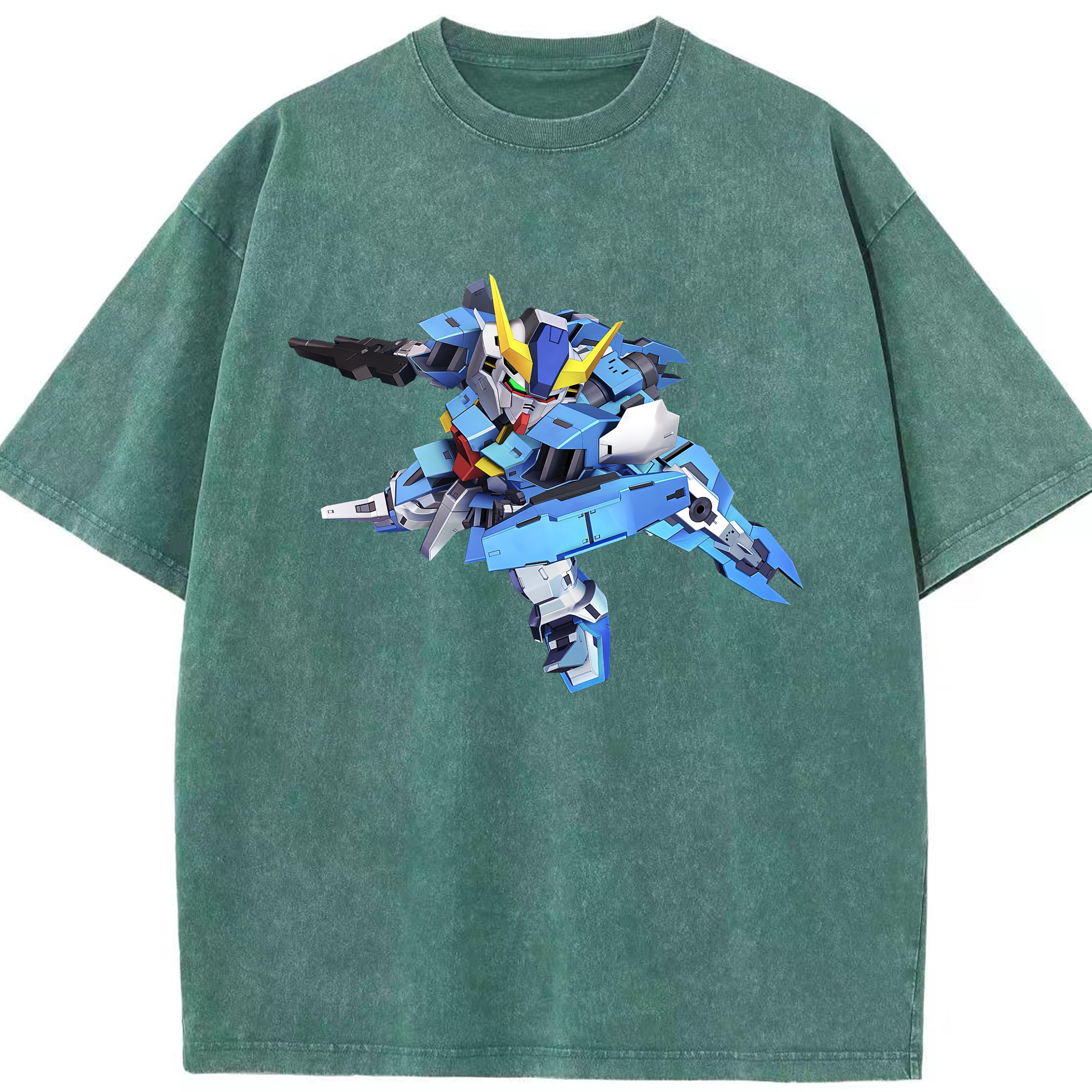 （画像用） 機動戦士ガンダム Mobile Suit Gundam 綿100% ヴィンテージ風 半袖Tシャツ（フロントプリント）